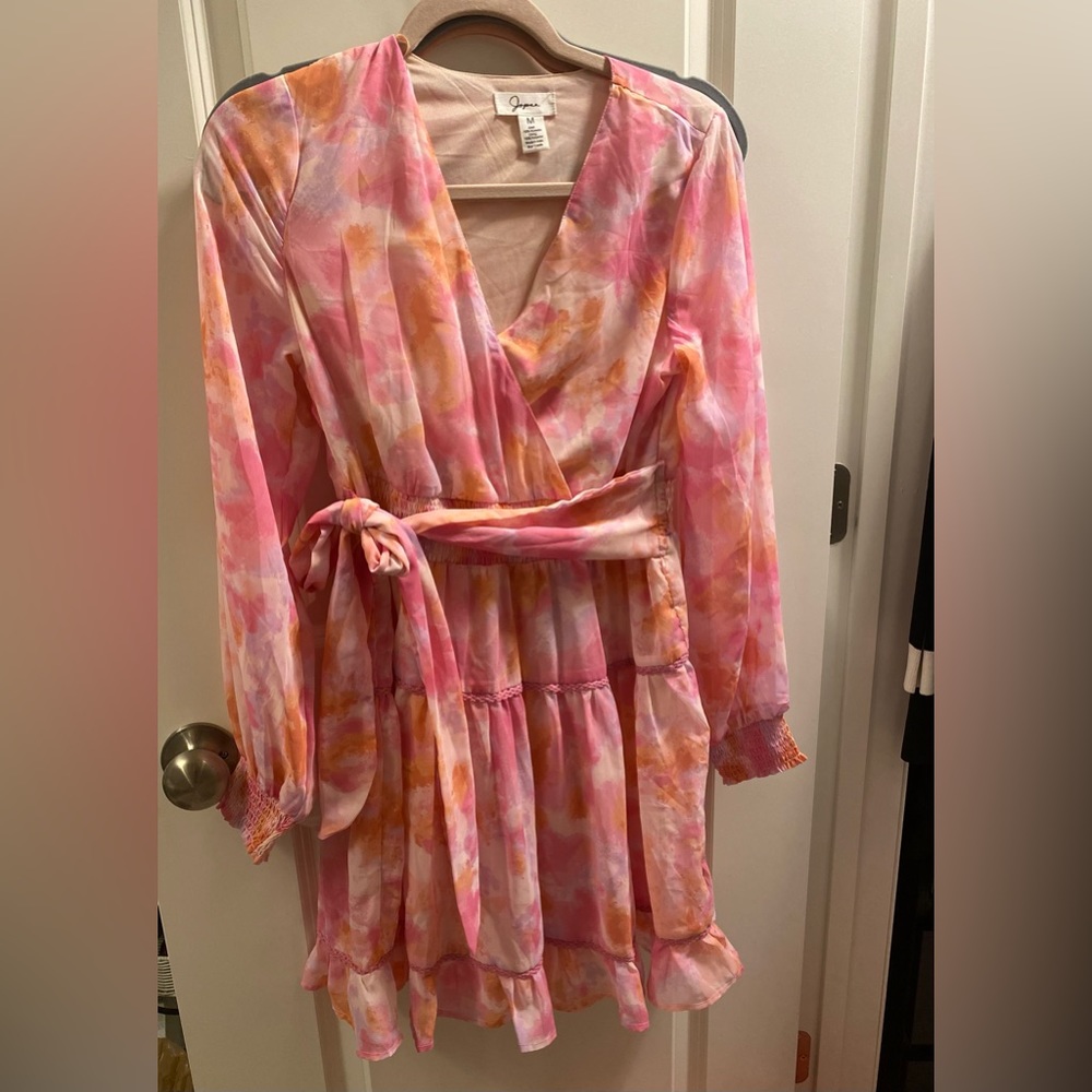 Super cute pink floral dress